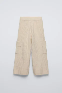 Niños ZARA 6 - 14 Años·Punto|6 - 14 Años·Pantalones<PANTALÓN CARGO TACTO SUAVE
