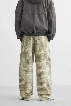 Discount PANTALÓN CARPINTERO ESTAMPADO ABSTRACTO Hombre Pantalones