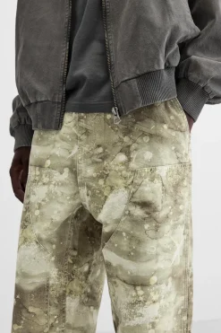 Discount PANTALÓN CARPINTERO ESTAMPADO ABSTRACTO Hombre Pantalones