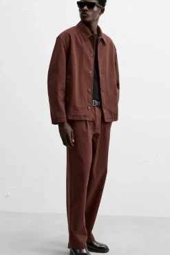 Fashion PANTALÓN CHINO ESTRUCTURA TWILL Hombre Pantalones