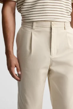 Fashion PANTALÓN CHINO PLIEGUES Hombre Pantalones