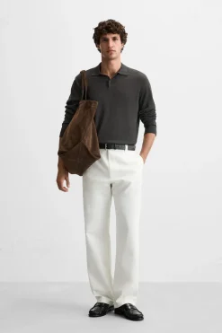 Clearance PANTALÓN CHINO STRAIGHT FIT Hombre Pantalones