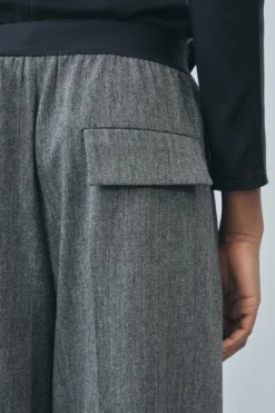 Outlet PANTALÓN CINTURA CONTRASTE ZW COLLECTION Mujer Pantalones