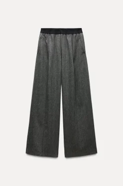 Outlet PANTALÓN CINTURA CONTRASTE ZW COLLECTION Mujer Pantalones