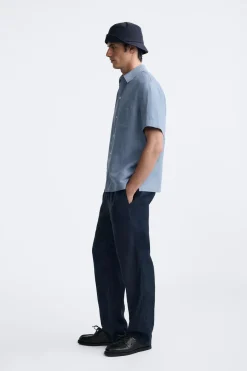 Sale PANTALÓN CINTURA JOGGER 100% LINO Hombre Pantalones