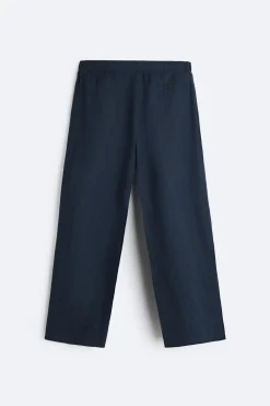 Sale PANTALÓN CINTURA JOGGER 100% LINO Hombre Pantalones