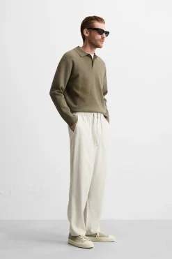 Sale PANTALÓN CINTURA JOGGER LYOCELL Hombre Pantalones