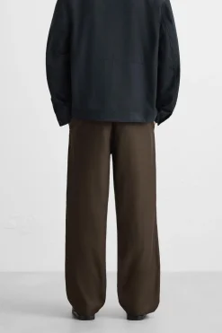 Hot PANTALÓN CINTURA JOGGER PLIEGUES Hombre Pantalones