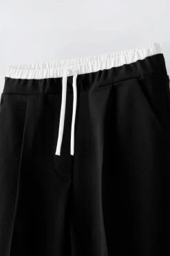 Niños ZARA 6 - 14 Años·Pantalones<PANTALÓN CINTURILLA DOBLE