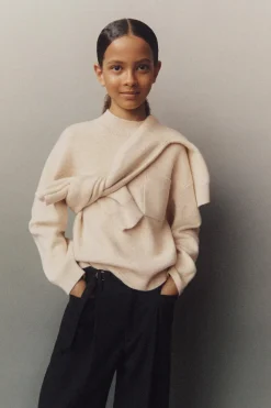 Niños ZARA 6 - 14 Años·Pantalones<PANTALÓN CINTURÓN