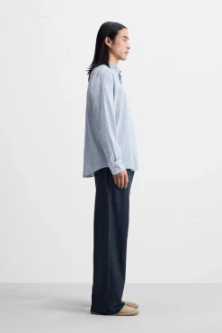 Sale PANTALÓN CINTURÓN CONTRASTE Hombre Pantalones