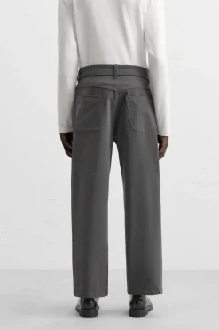 Clearance PANTALÓN CINTURÓN PLIEGUES Hombre Pantalones