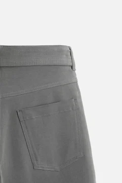 Clearance PANTALÓN CINTURÓN PLIEGUES Hombre Pantalones