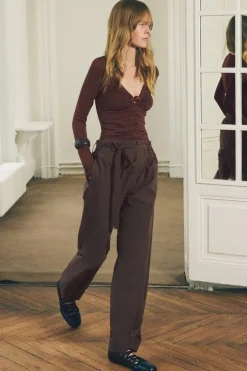 Discount PANTALÓN CINTURÓN ZW COLLECTION Mujer Pantalones