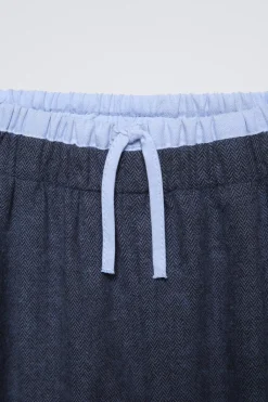 Niños ZARA 1½ - 6 Años·Pantalones<PANTALÓN COMBINADO CINTURILLA