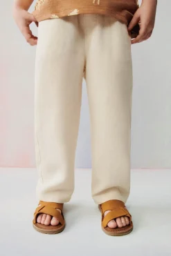 Niños ZARA 1½ - 6 Años·Pantalones|1½ - 6 Años·Pantalones / Leggings<PANTALÓN CON LINO