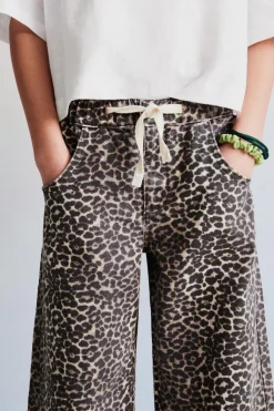 Niños ZARA 6 - 14 Años·Pantalones<PANTALÓN CORDÓN ANIMAL PRINT