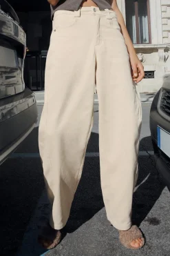 Best PANTALÓN COSTURA ADELANTADA Mujer Pantalones