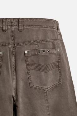 New PANTALÓN COSTURAS EFECTO LAVADO Hombre Pantalones