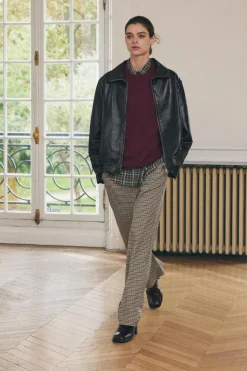 Fashion PANTALÓN CUADROS ZW COLLECTION Mujer Pantalones