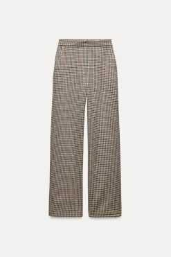 Fashion PANTALÓN CUADROS ZW COLLECTION Mujer Pantalones