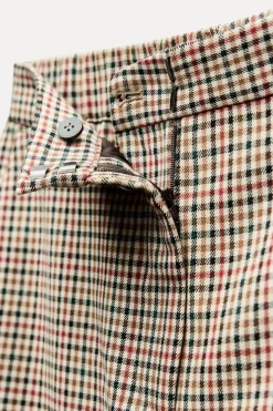 Fashion PANTALÓN CUADROS ZW COLLECTION Mujer Pantalones