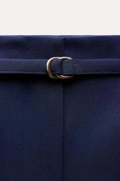 Fashion PANTALÓN CULOTTE CINTURÓN ZW COLLECTION Mujer Pantalones