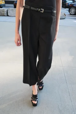 Outlet PANTALÓN CULOTTE CINTURÓN ZW COLLECTION Mujer Pantalones