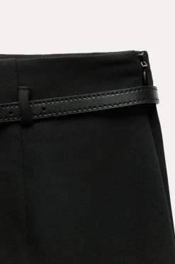 Outlet PANTALÓN CULOTTE CINTURÓN ZW COLLECTION Mujer Pantalones