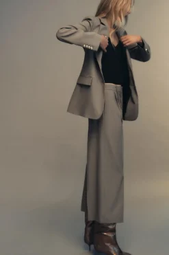 Clearance PANTALÓN CULOTTE PATA DE GALLO Mujer Pantalones