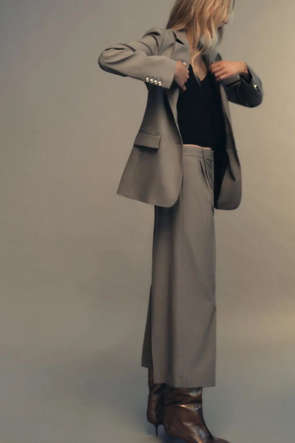 Clearance PANTALÓN CULOTTE PATA DE GALLO Mujer Pantalones