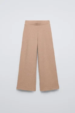 Niños ZARA 6 - 14 Años·Pantalones|6 - 14 Años·Total Look<PANTALÓN CULOTTE TACTO SUAVE