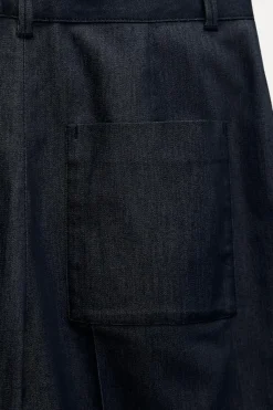 Online PANTALÓN CULOTTE TIRO ALTO Mujer Pantalones