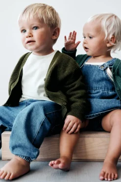 Niños ZARA 6 - 18 Meses·Conjuntos|6 - 18 Meses·Pantalones / Leggings<PANTALÓN DENIM BALLOON