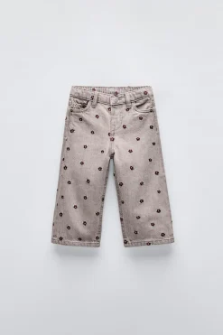 Niños ZARA 1½ - 6 Años·Jeans / Denim|6 - 18 Meses·Pantalones / Leggings<PANTALÓN DENIM BORDADOS