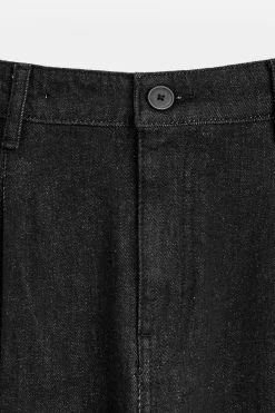 Discount PANTALÓN DENIM PLIEGUES Hombre Jeans