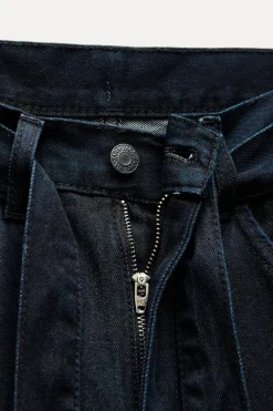 Online PANTALÓN DENIM TRF CINTURÓN Mujer Jeans