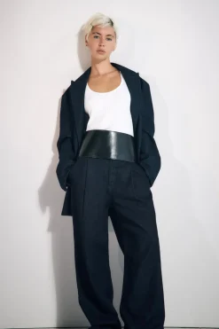 Hot PANTALÓN DENIM TRF PINZAS Mujer Jeans