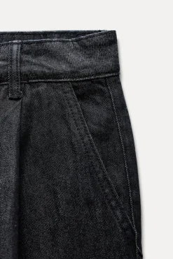 Hot PANTALÓN DENIM TRF PINZAS Mujer Jeans