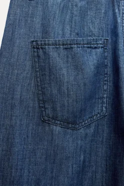 Outlet PANTALÓN DENIM Z1975 FLUIDO WIDE LEG Mujer Jeans