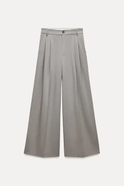 Outlet PANTALÓN DOBLE PLIEGUE Mujer Pantalones