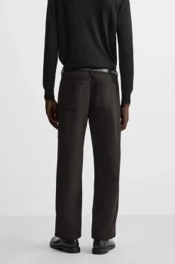 Hot PANTALÓN EFECTO ANTE Hombre Pantalones