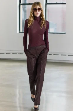 Clearance PANTALÓN EFECTO MOIRÉ ZW COLLECTION Mujer Pantalones