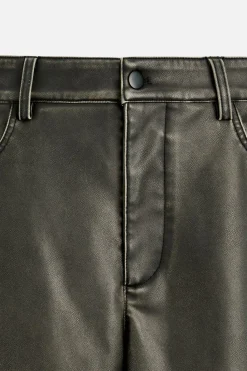 New PANTALÓN EFECTO PIEL LIMITED EDITION Hombre Pantalones