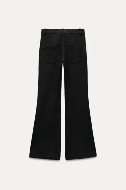 Hot PANTALÓN ELÁSTICO FLARE Mujer Pantalones