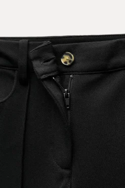 Hot PANTALÓN ELÁSTICO FLARE Mujer Pantalones