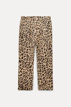 Best PANTALÓN ESTAMPADO ANIMAL Mujer Pantalones
