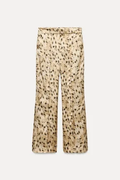 Fashion PANTALÓN ESTAMPADO ANIMAL ZW COLLECTION Mujer Pantalones