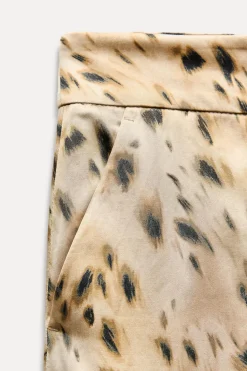 Fashion PANTALÓN ESTAMPADO ANIMAL ZW COLLECTION Mujer Pantalones