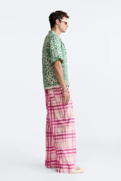 Best PANTALÓN ESTAMPADO CUADROS LIMITED EDITION Hombre Pantalones